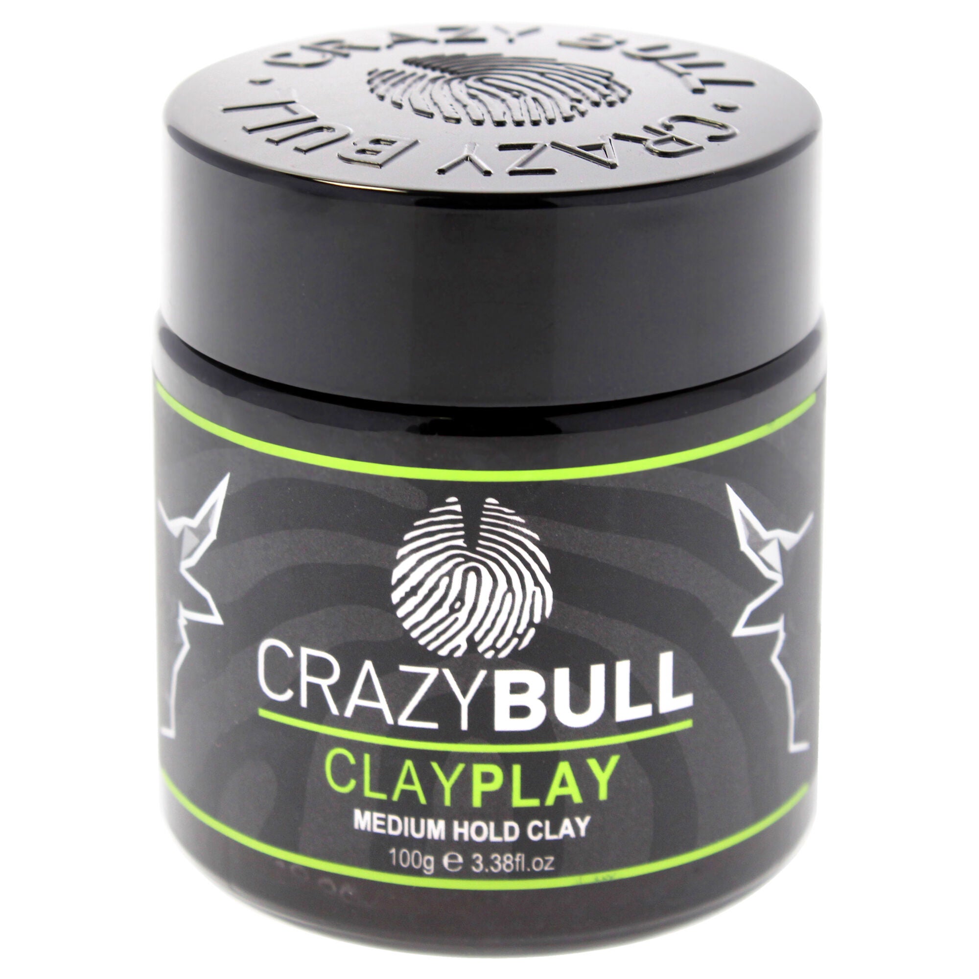 Clay Play Medium Hold Clay by Crazy Bull Hair for Men - 3.38 oz Clay, See Description, hi-res image number 0