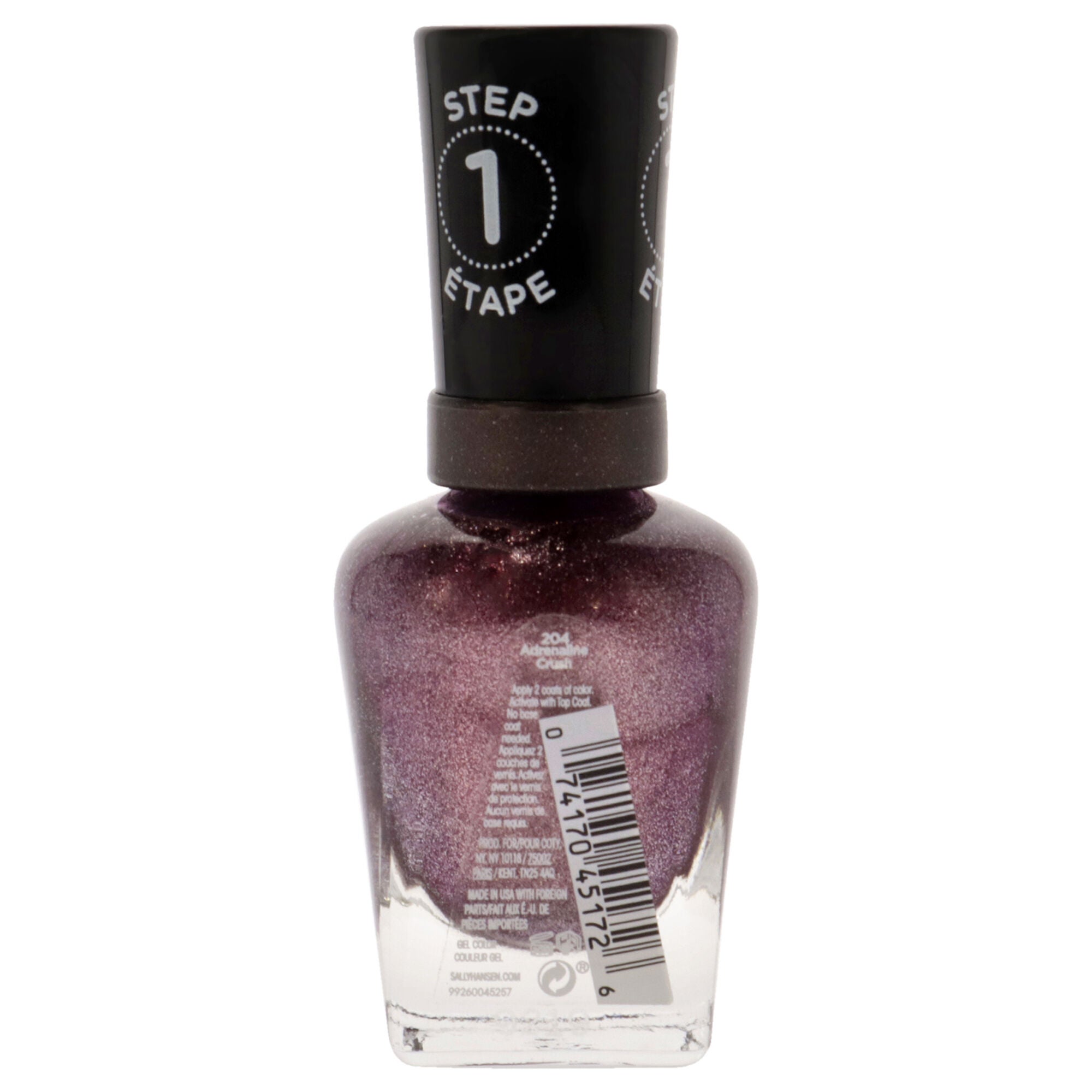 Miracle Gel - 204 Adrenaline Crush by Sally Hansen for Women - 0.5 oz Nail Polish, See Description, alternate image number 2