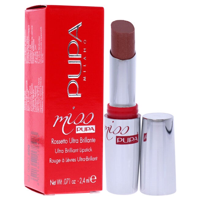 Miss Pupa Ultra Brilliant Lipstick - 600 Champagne by Pupa Milano for Women - 0.071 oz Lipstick, See Description, alternate image number 1