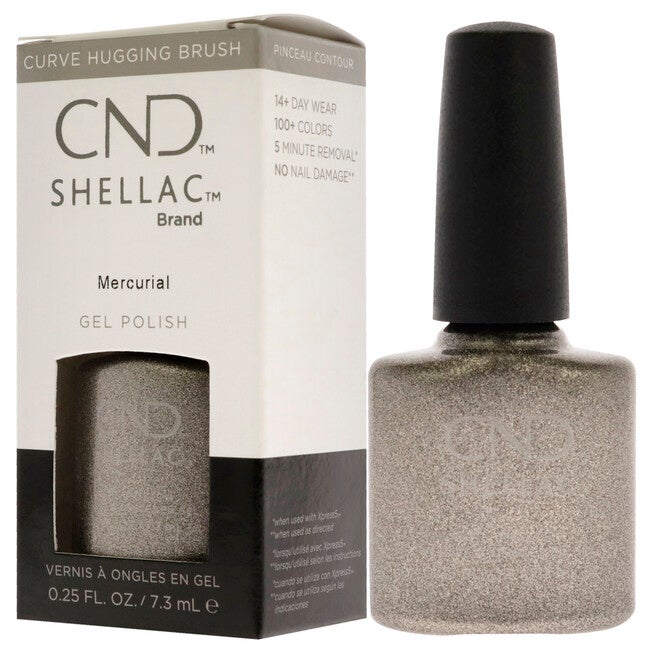 Shellac Nail Color - Mercurial by CND for Women - 0.25 oz Nail Polish, See Description, alternate image number 3