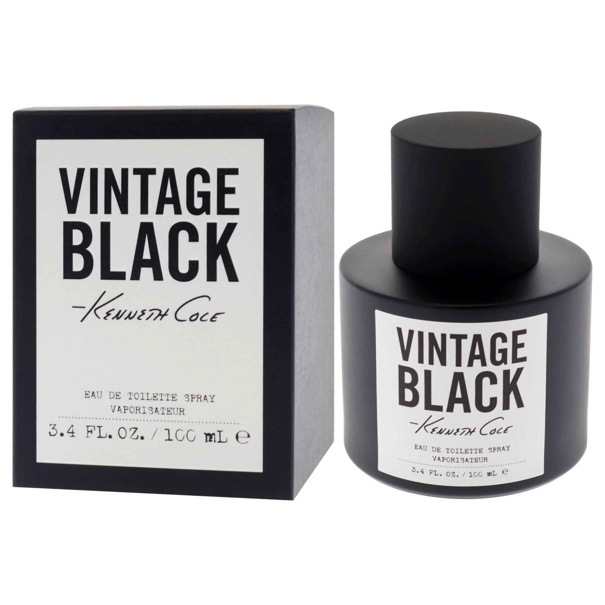 Kenneth Cole Vintage Black by Kenneth Cole for Men - 3.4 oz EDT Spray, See Description, alternate image number 3