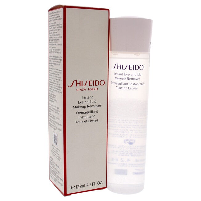 Instant Eye and Lip Makeup Remover by Shiseido for Unisex - 4.2 oz Makeup Remover, , alternate image number null