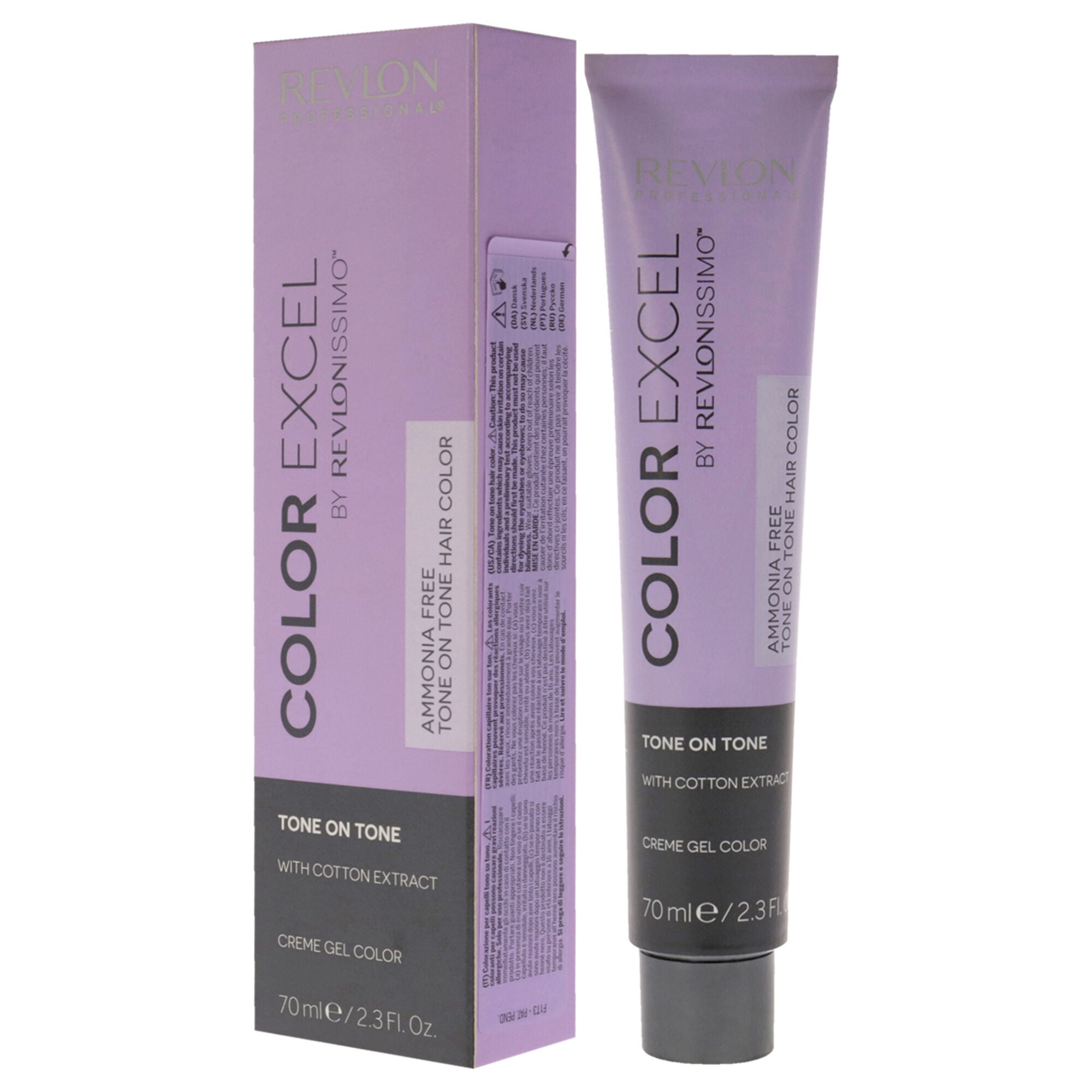 Revlonissimo Color Excel - 6.24 Dark Iridescent Copper Blonde by Revlon for Unisex - 2.3 oz Hair Color, , alternate image number 7