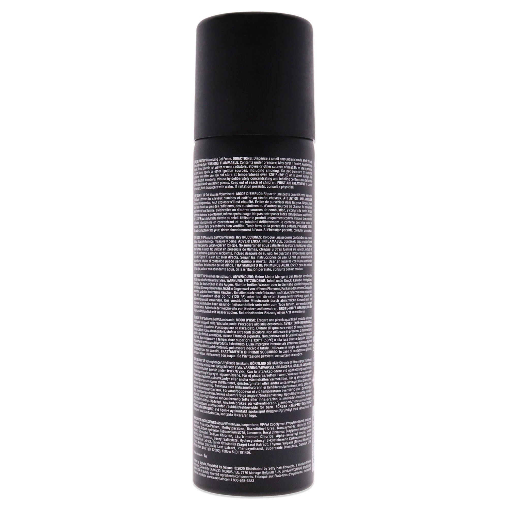 Style Sexy Hair Blow It Up Volumizing Gel Foam by Sexy Hair for Unisex - 5 oz Gel, , alternate image number 4