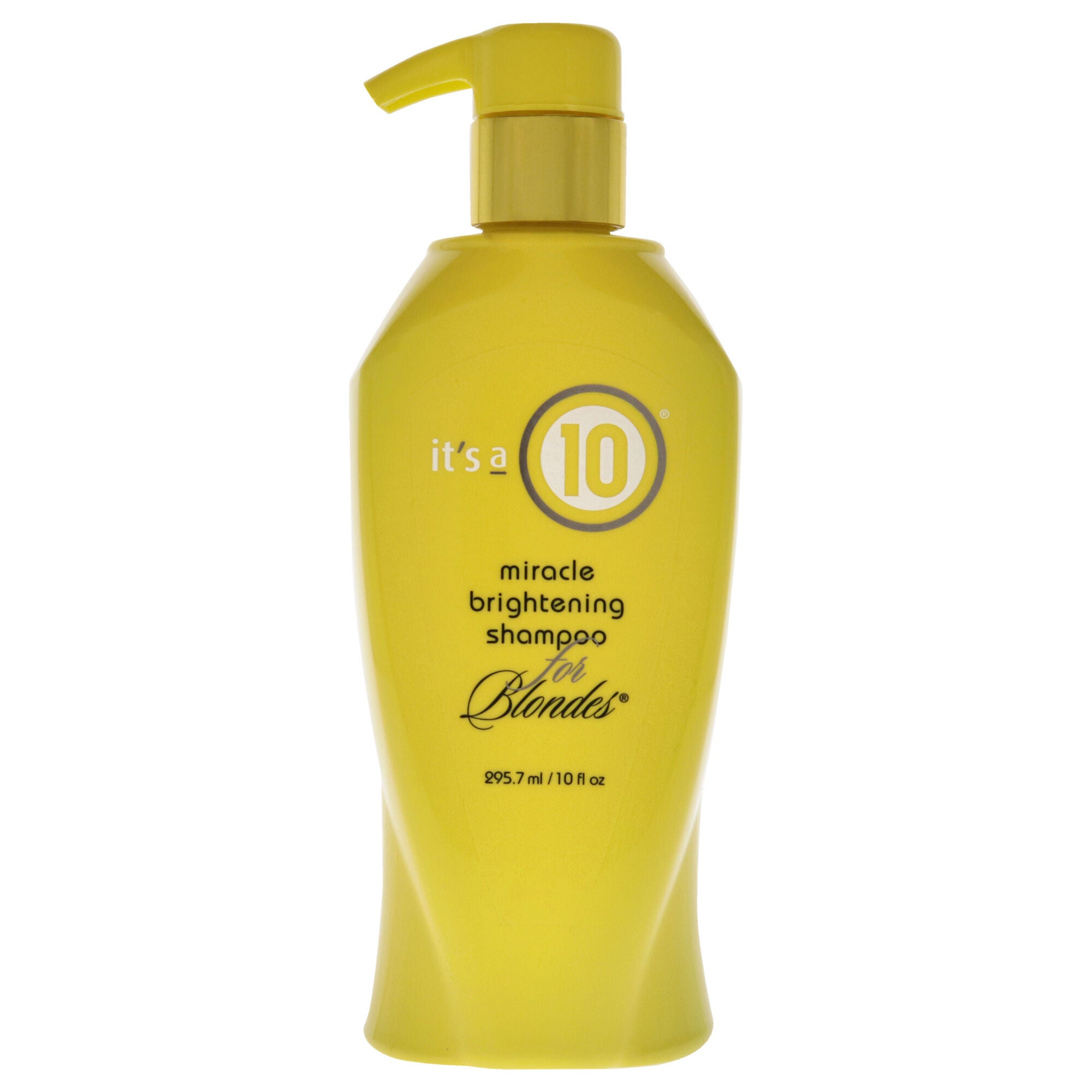 Miracle Brightening Shampoo For Blondes by Its A 10 for Unisex - 10 oz Shampoo, See Description, hi-res image number 0