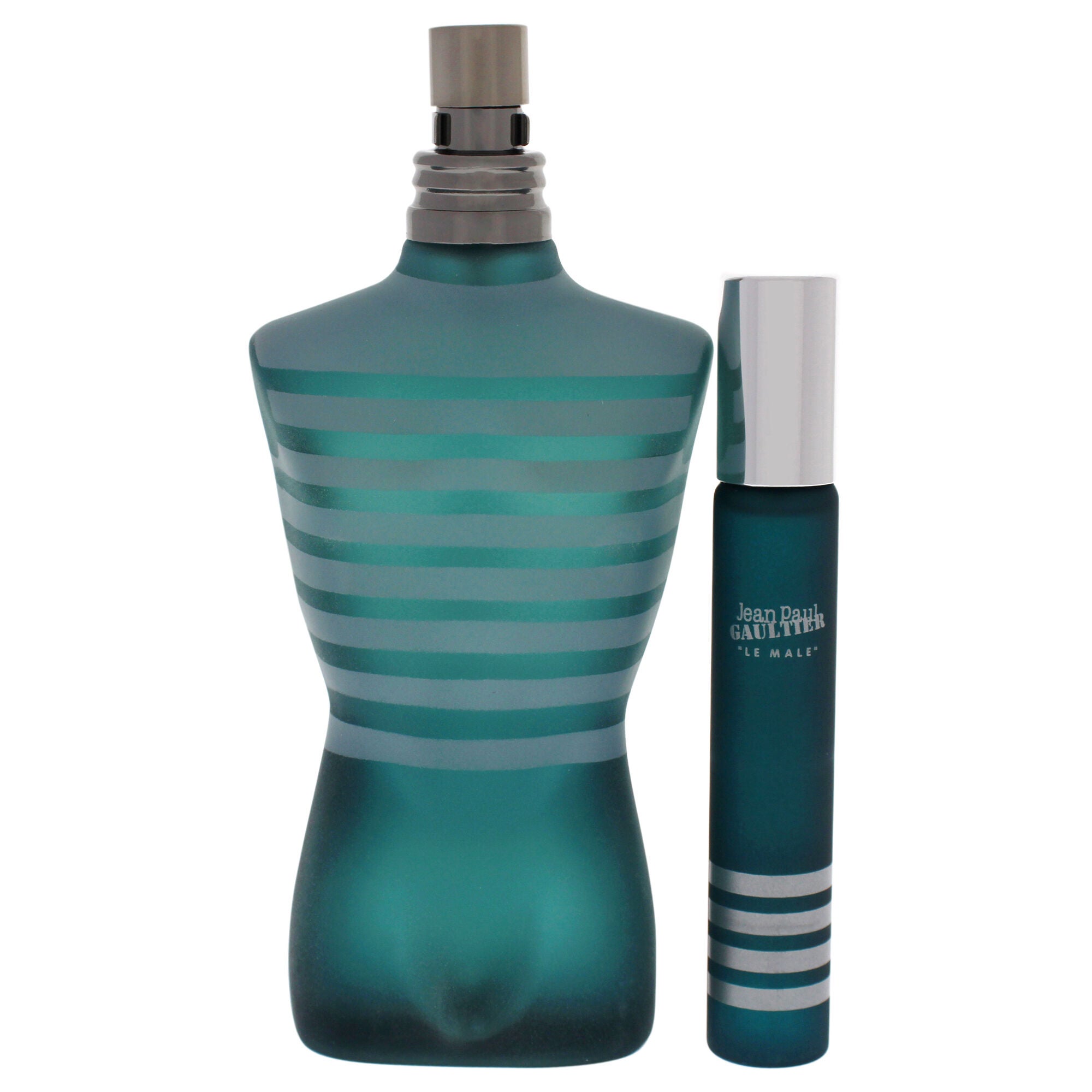 Le Male by Jean Paul Gaultier for Men - 2 Pc Gift Set 4.2oz EDT Spray, 0.68oz EDT Spray, Clear, alternate image number 1