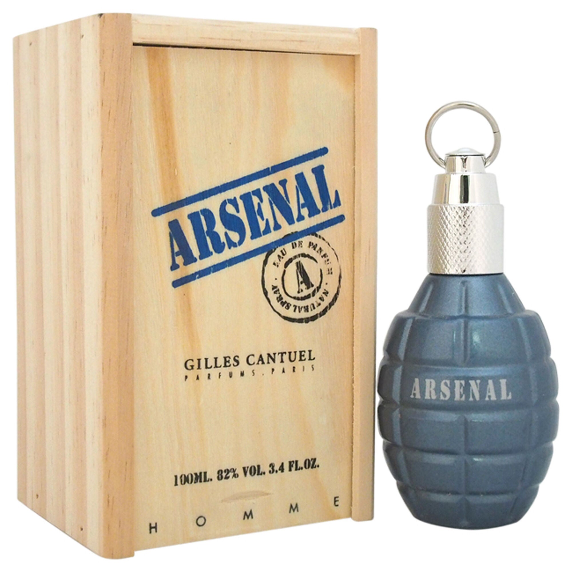 Arsenal Blue by Gilles Cantuel for Men - 3.4 oz EDP Spray, , alternate image number 1