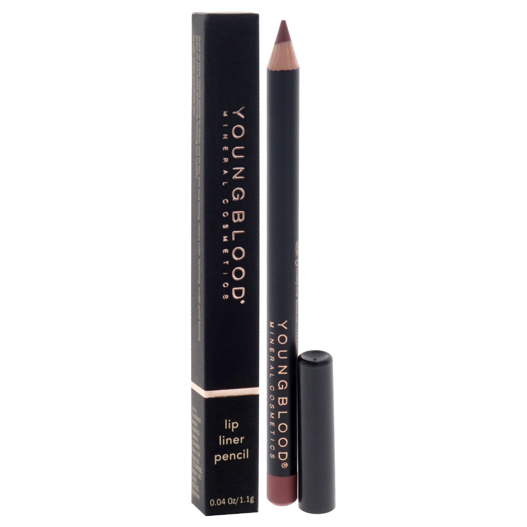 Lip Liner Pencil - Plum by Youngblood for Women - 0.04 oz Lip Liner, See Description, alternate image number 1