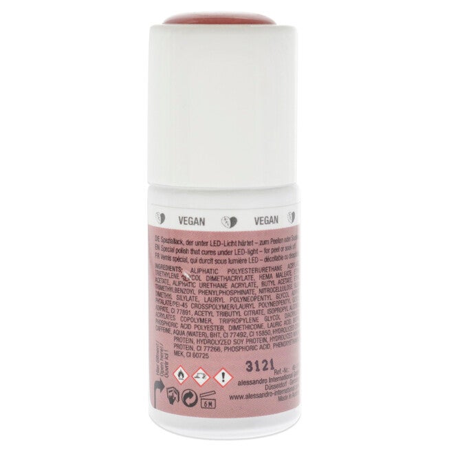 Striplac Peel or Soak - 111 Rose Me If You Can by Alessandro for Women - 0.27 oz Nail Polish, See Description, alternate image number 1
