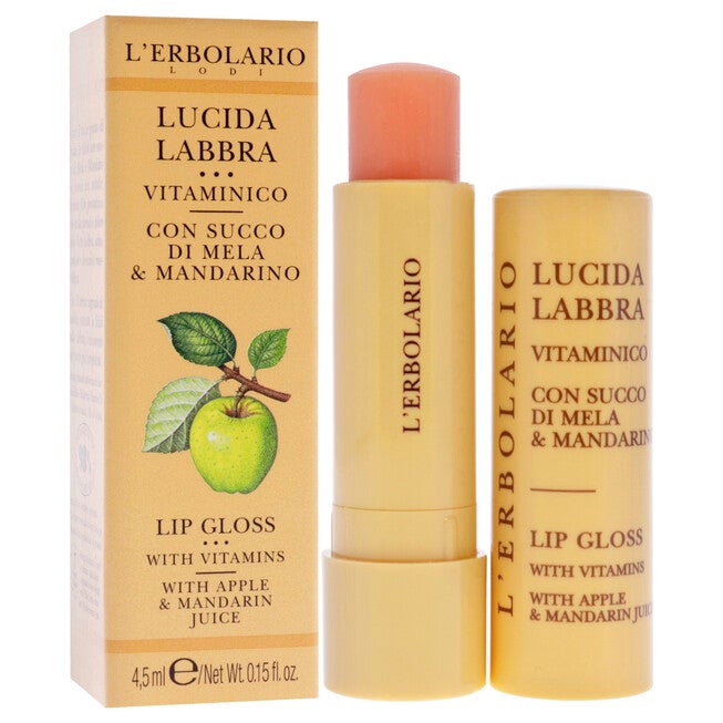 Lip Gloss - Apple and Mandarin Juice by LErbolario for Unisex - 0.15 oz Lip Balm, See Description, alternate image number 1
