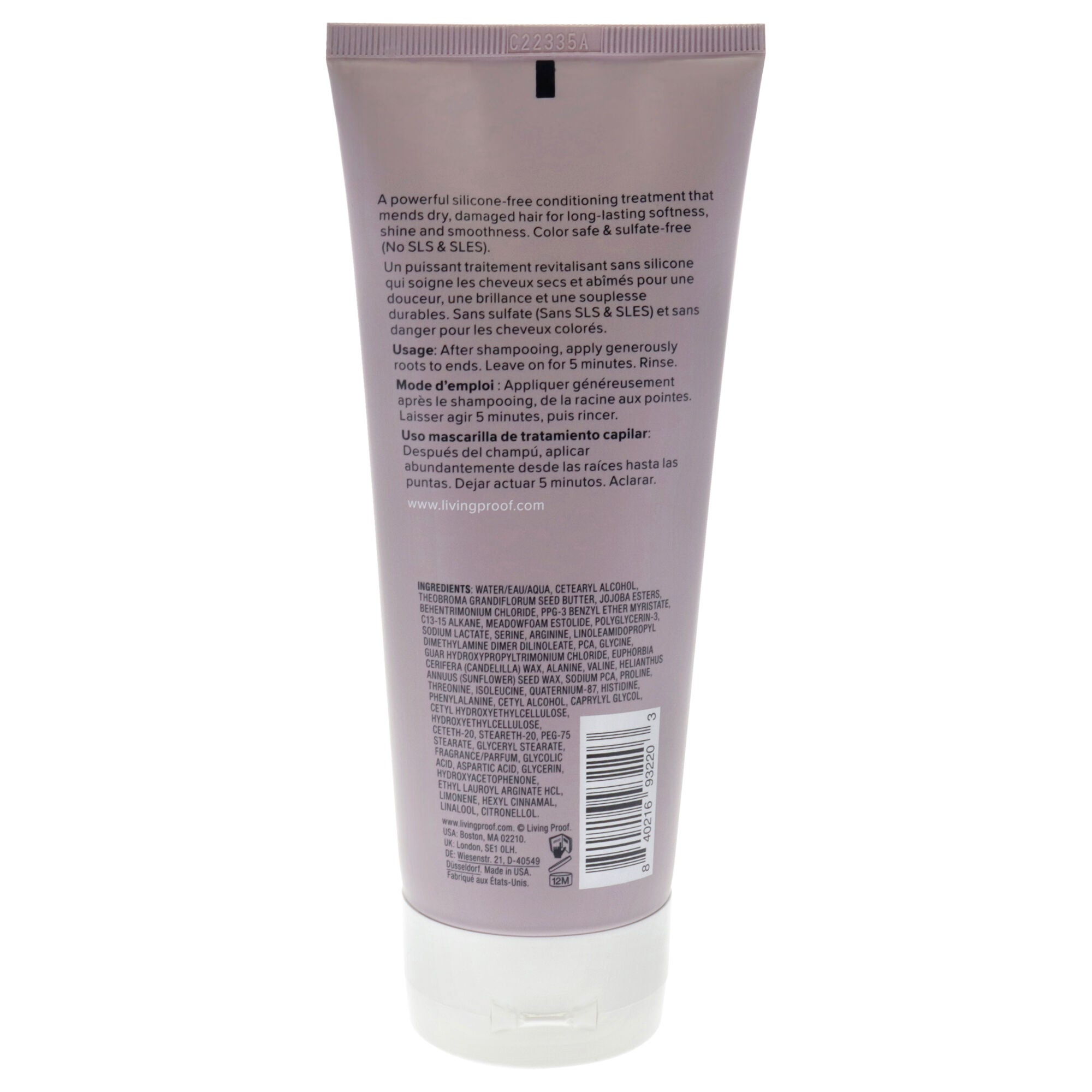 Restore Repair Mask by Living Proof for Unisex - 6.7 oz Masque, See Description, alternate image number 3