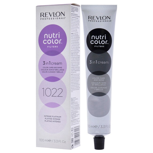 Nutri Color Cream - 1022 Intense Platinum by Revlon for Unisex - 3.3 oz Hair Color, , alternate image number 7