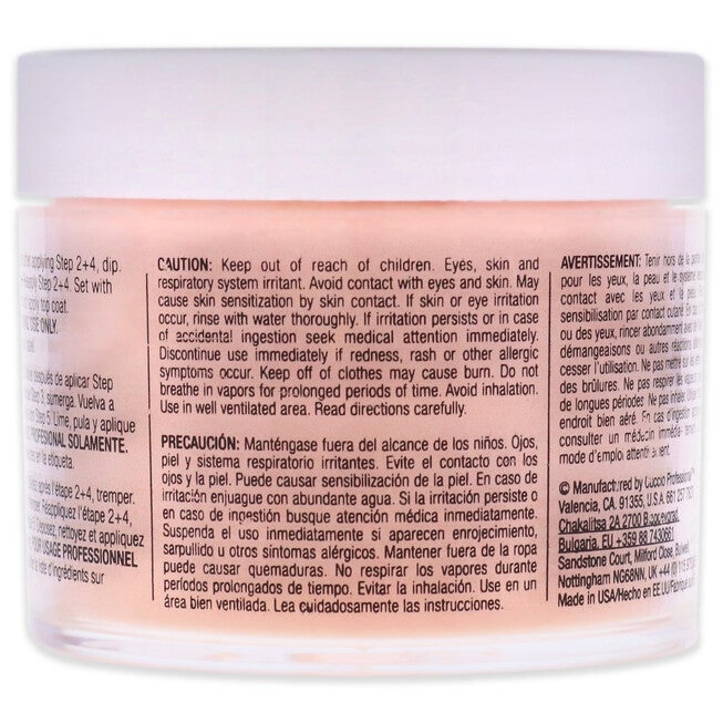 Pro Powder Polish Nail Colour Dip System - Peach Sorbet by Cuccio Colour for Women - 1.6 oz Nail Powder, , alternate image number 3