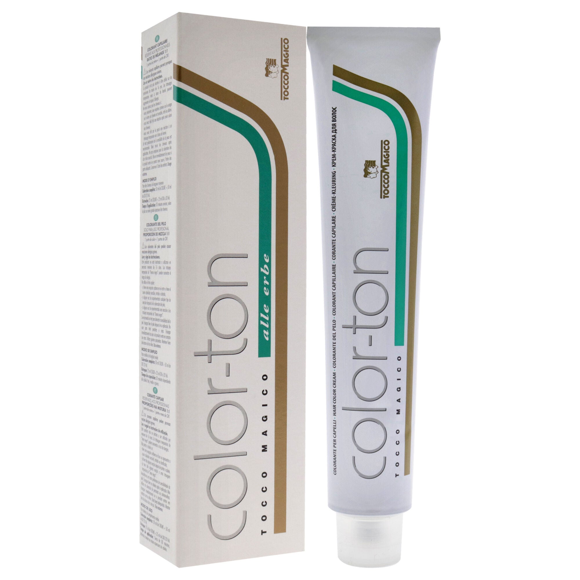 Color-Ton Permanent Hair Color - 8M-8.06 Warm Light Blond Brown by Tocco Magico for Unisex - 3.38 oz Hair Color, See Description, alternate image number 1