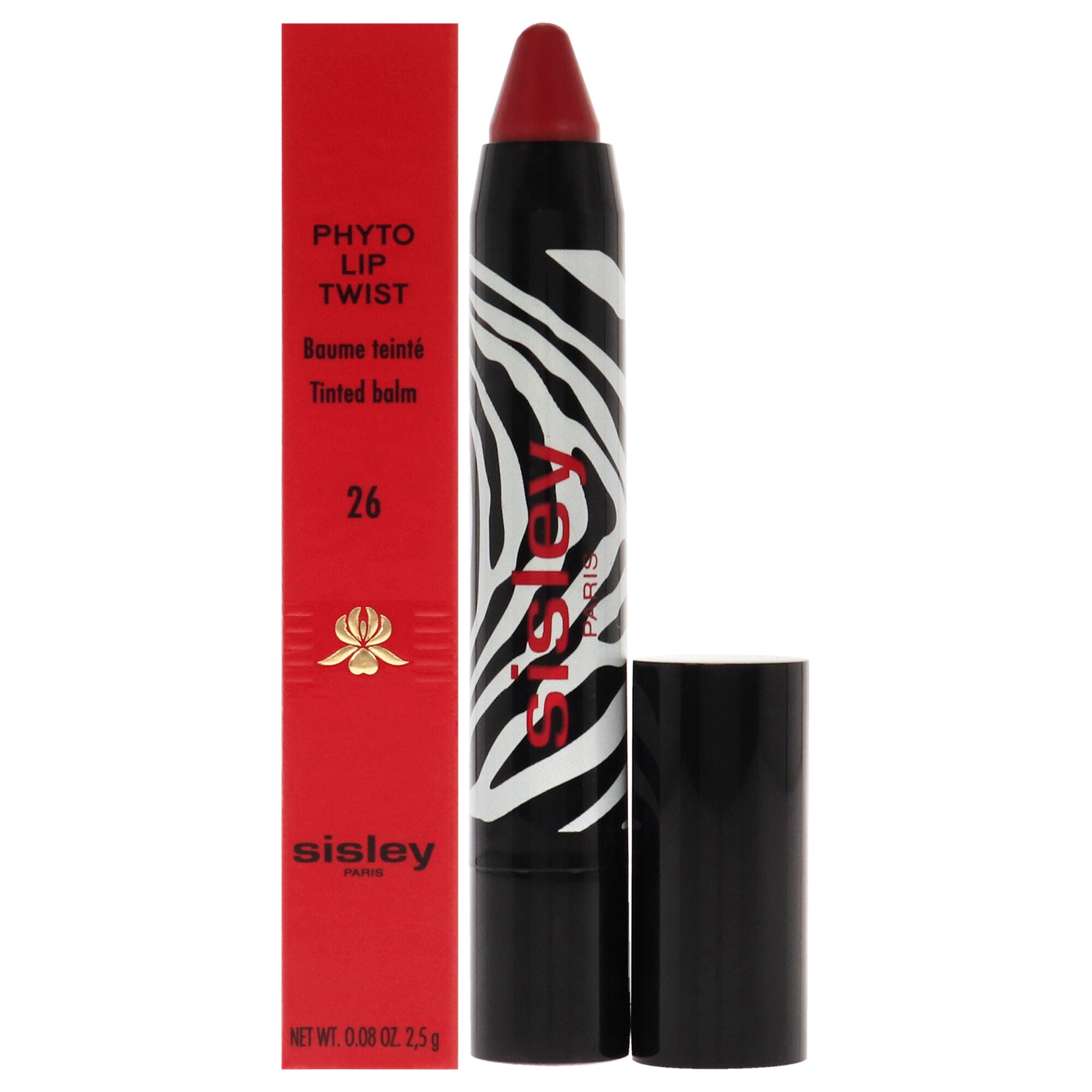 Phyto Lip Twist - 26 True Red by Sisley for Women - 0.08 oz Lipstick, See Description, hi-res image number 0
