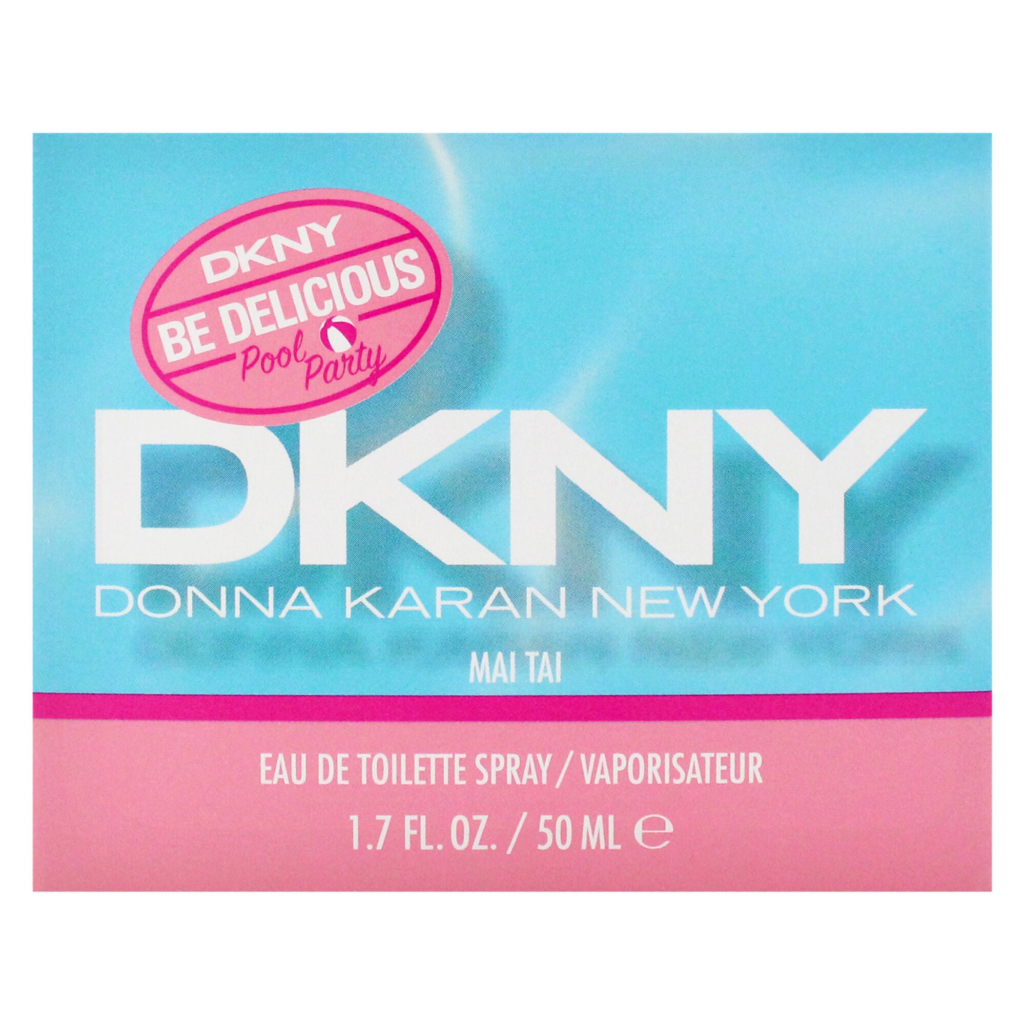DKNY Be Delicious Pool Party - Mai Tai by Donna Karan for Women - 1.7 oz EDT Spray, Clear, alternate image number 4
