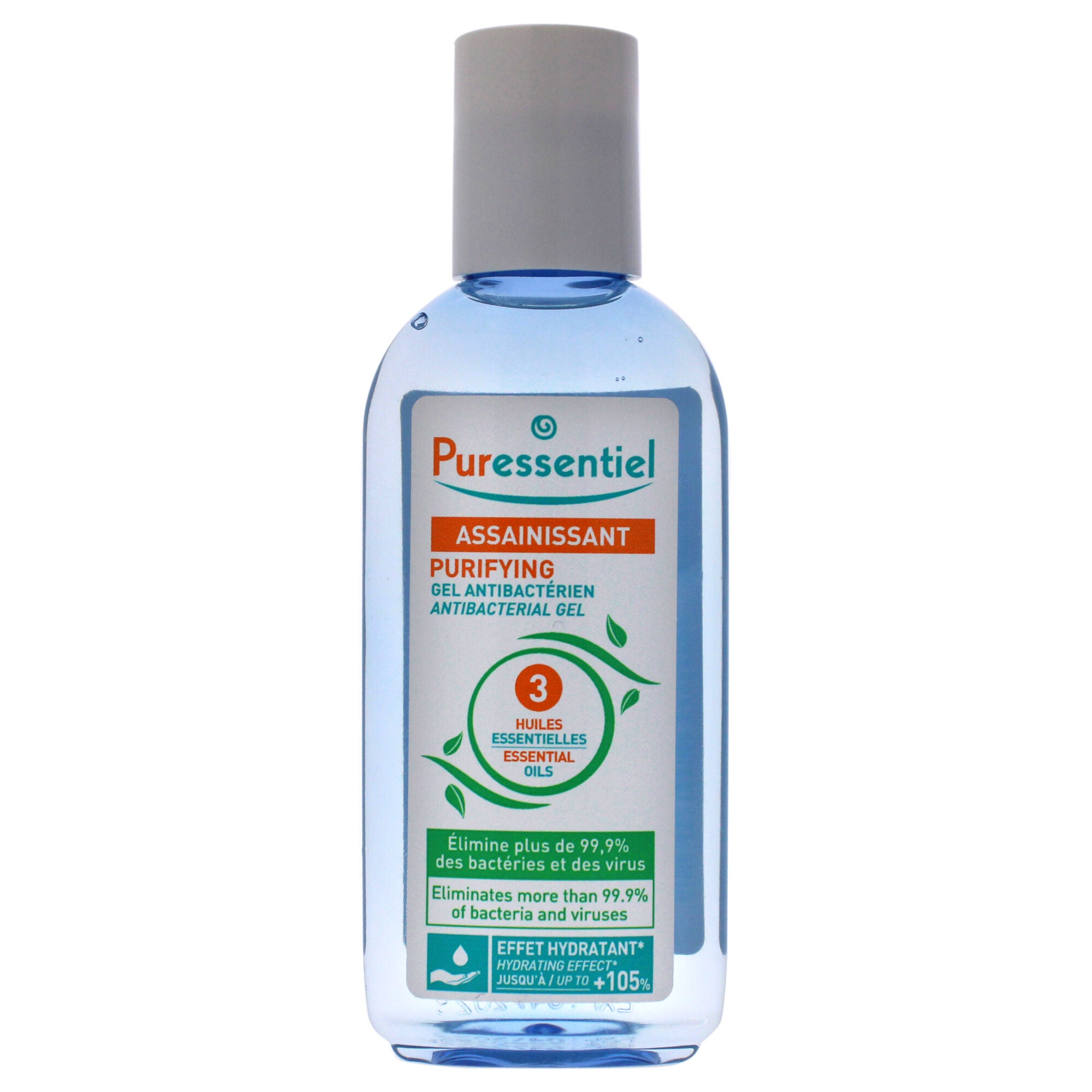 Purifying Antibacterial Gel by Puressentiel for Unisex - 2.7 oz Hand Sanitizer, See Description, hi-res image number 0