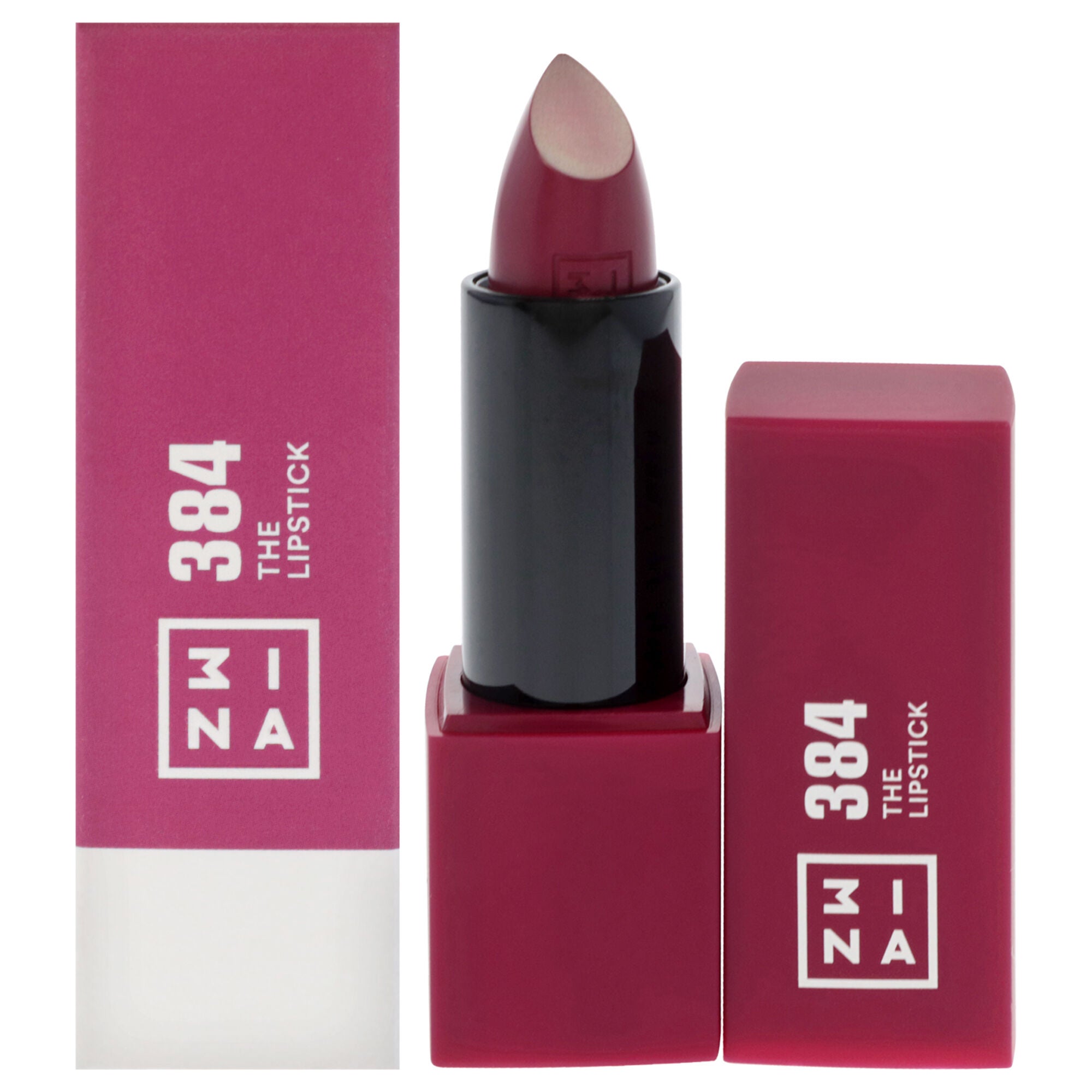 The Lipstick - 384 Dark Raspberry by 3INA for Women - 0.16 oz Lipstick, See Description, hi-res image number 0