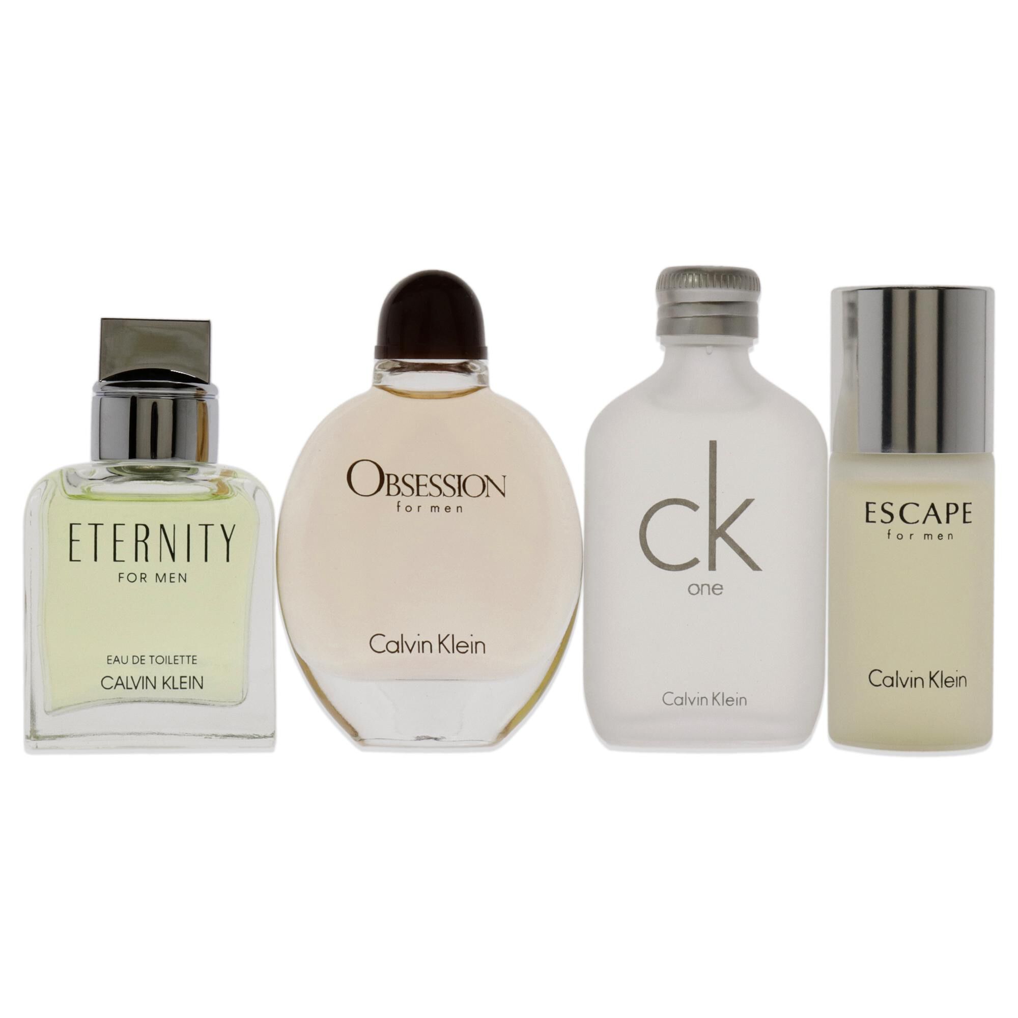 Calvin Klein by Calvin Klein for Men - 4 Pc Mini Gift Set 0.5 oz Eternity EDT, 0.5 oz Escape EDT, 0.5 oz CK One EDT and 0.5 oz Obsession EDT, , alternate image number 4