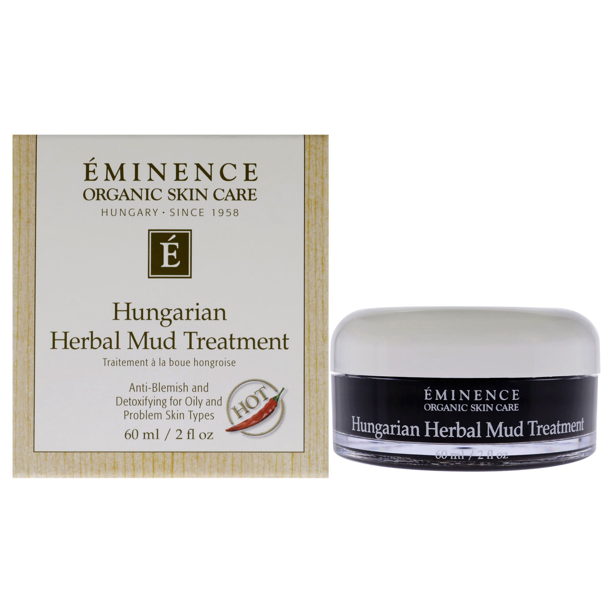 Hungarian Herbal Mud Treatment by Eminence for Unisex - 2 oz Treatment, See Description, hi-res image number 0