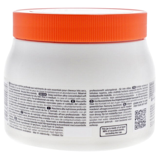 Nutritive Masquintense - Fine Hair by Kerastase for Unisex - 16.9 oz Masque, See Description, alternate image number 2