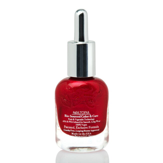 Bio-Sourced Chip Free Nail Lacquer - Run Now Wine Later by Nailtopia for Women - 0.41 oz Nail Polish, See Description, alternate image number 1