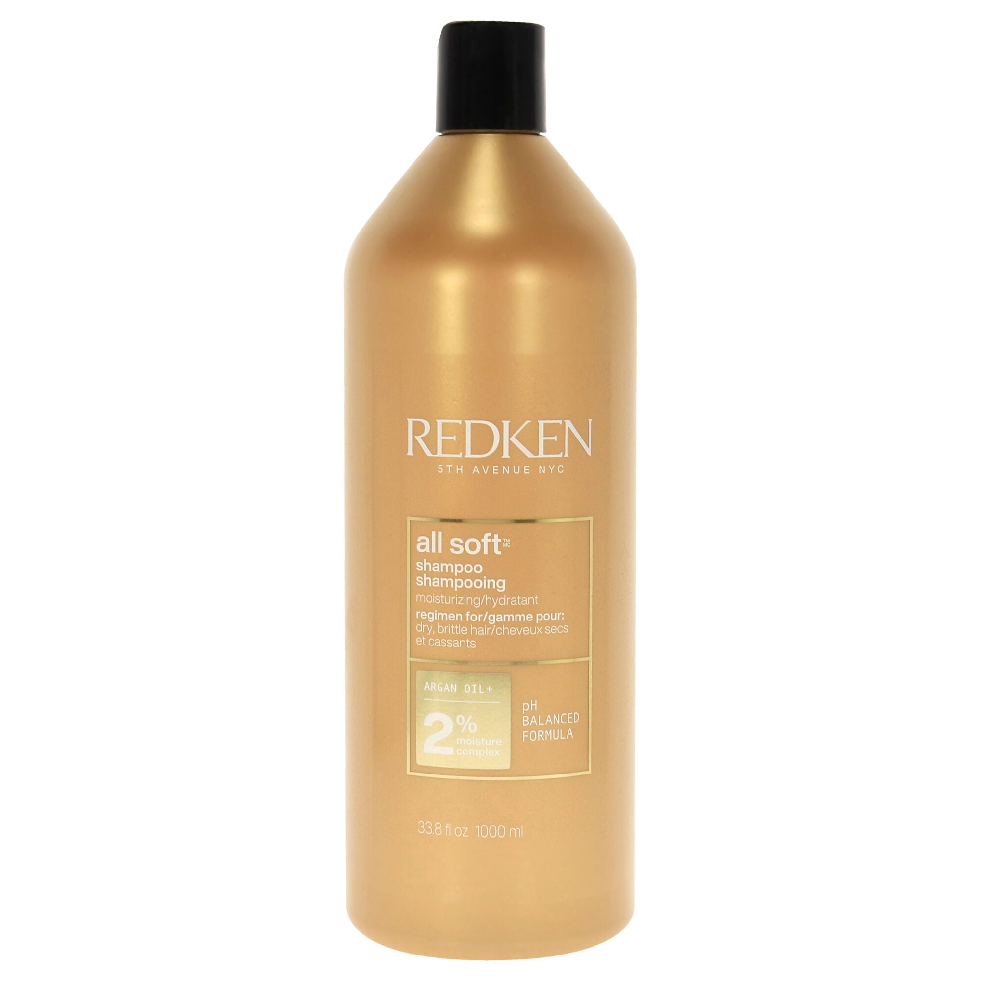 All Soft Shampoo-NP by Redken for Unisex - 33.8 oz Shampoo, See Description, hi-res image number 0