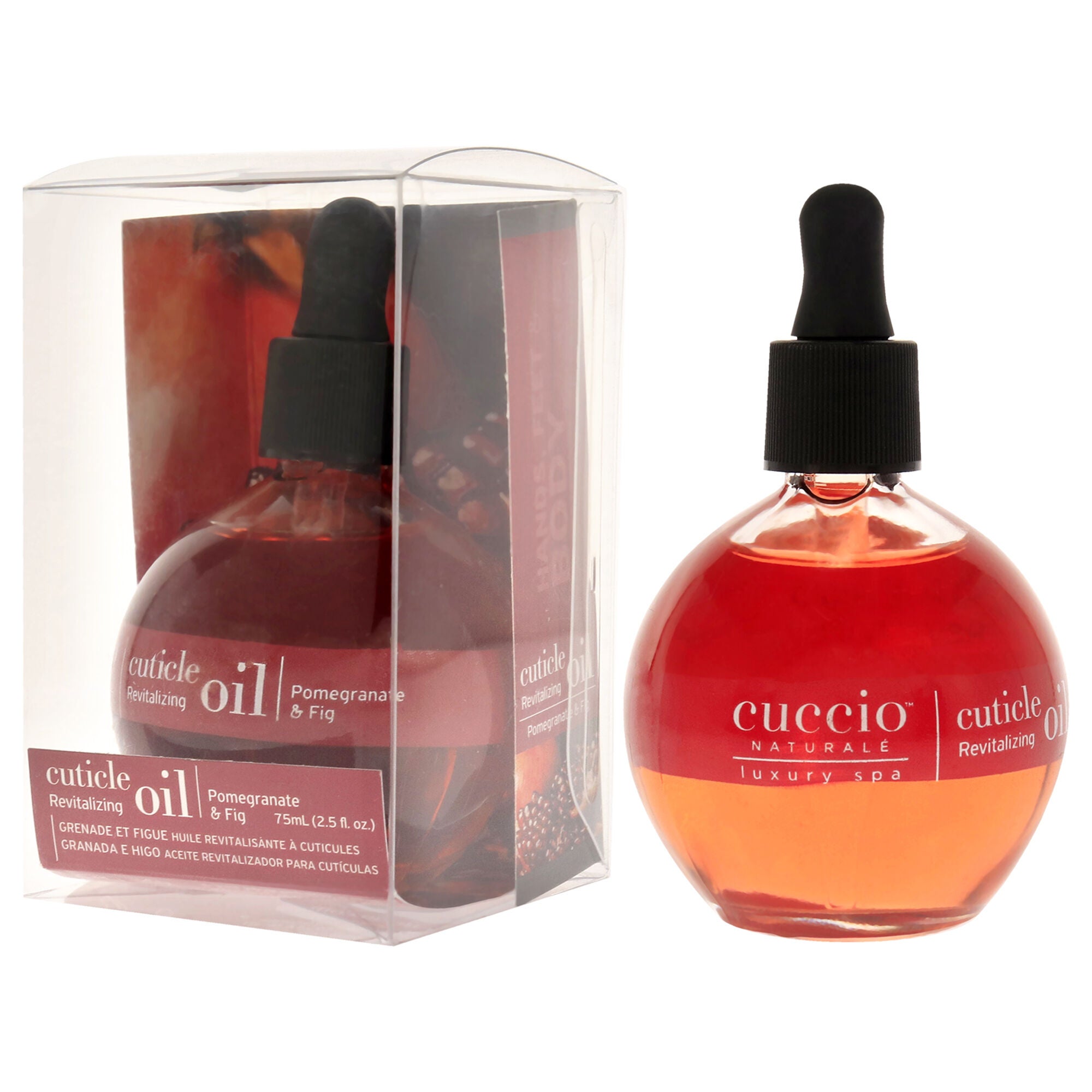 Cuticle Revitalizing Oil - Pomegranate and Fig Manicure by Cuccio Naturale for Unisex - 2.5 oz Oil, , alternate image number 8