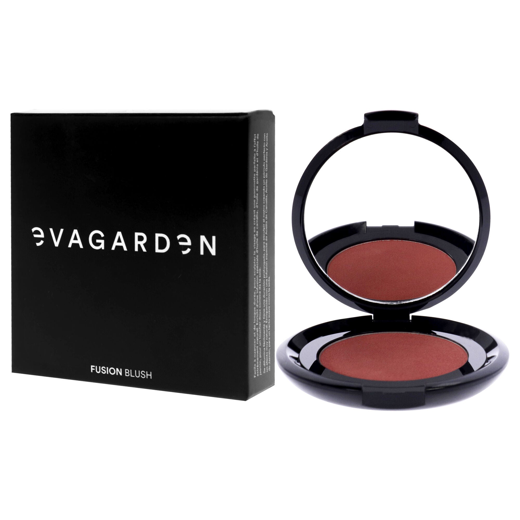 Fusion Blush - 346 Rose Peach by Evagarden for Women - 0.17 oz Blush, , alternate image number 7