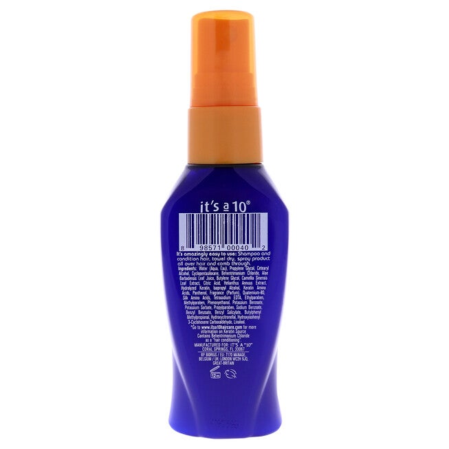 Miracle Leave In Plus Keratin by Its A 10 for Unisex - 2 oz Spray, NA, alternate image number null