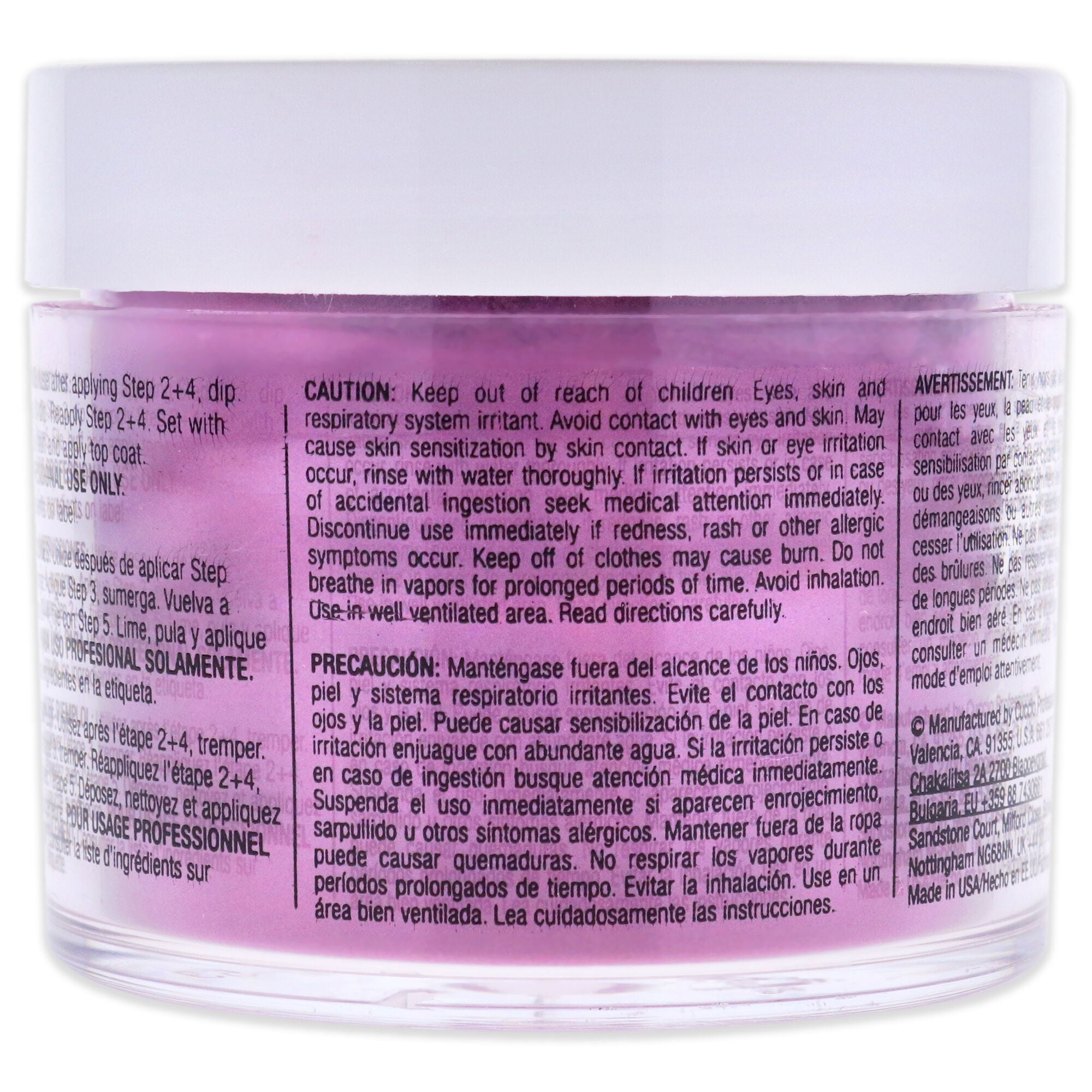 Pro Powder Polish Nail Colour Dip System - Mercury Rising by Cuccio Pro for Women - 1.6 oz Nail Powder, See Description, alternate image number 2