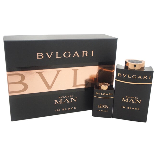 Bvlgari Man In Black by Bvlgari for Men - 2 Pc Gift Set 3.4oz EDP Spray, 0.5oz EDP Spray, NA, hi-res image number null