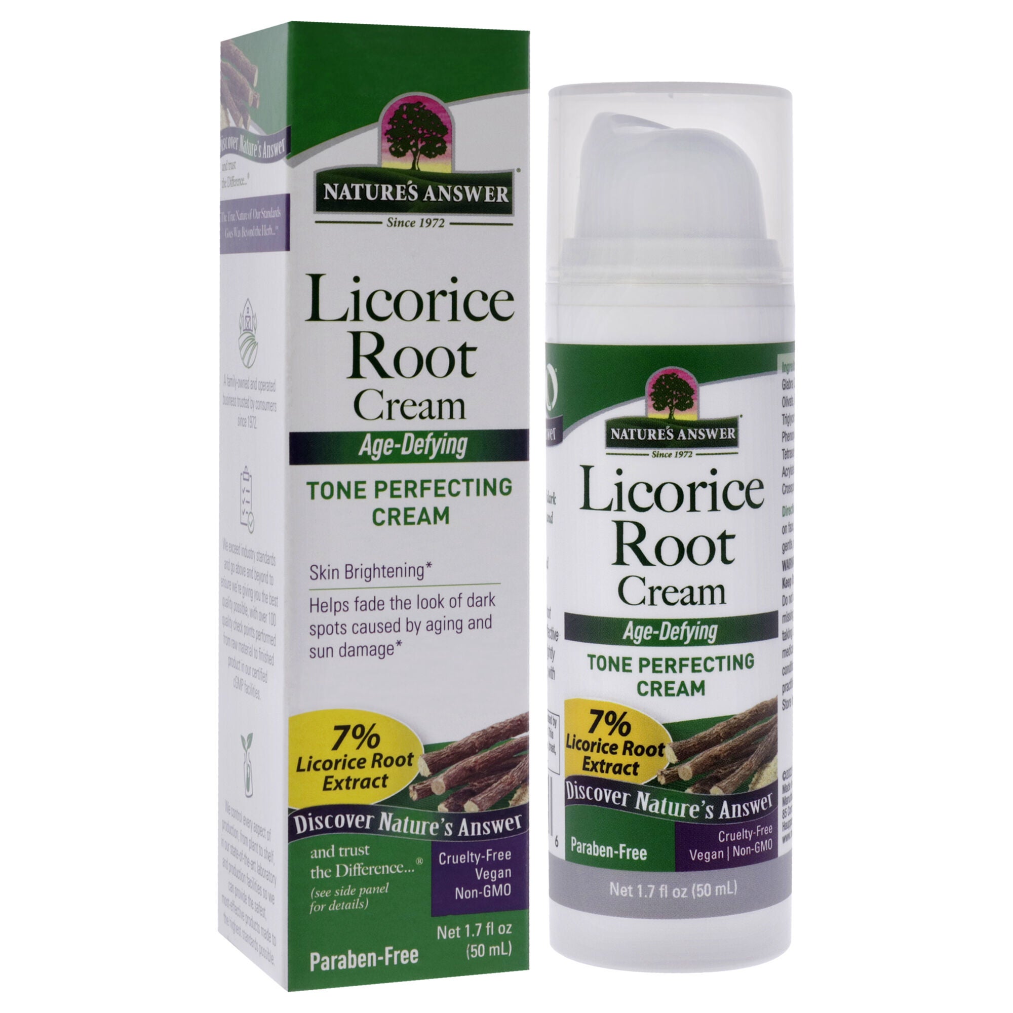 Licorice Root Cream by Natures Answer for Unisex - 1.7 oz Cream, See Description, alternate image number 1