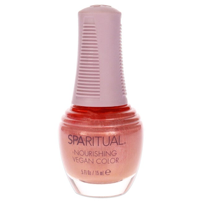 Nourishing Vegan Color - Vitality by SpaRitual for Women - 0.5 oz Nail Polish, Purple, hi-res image number 0