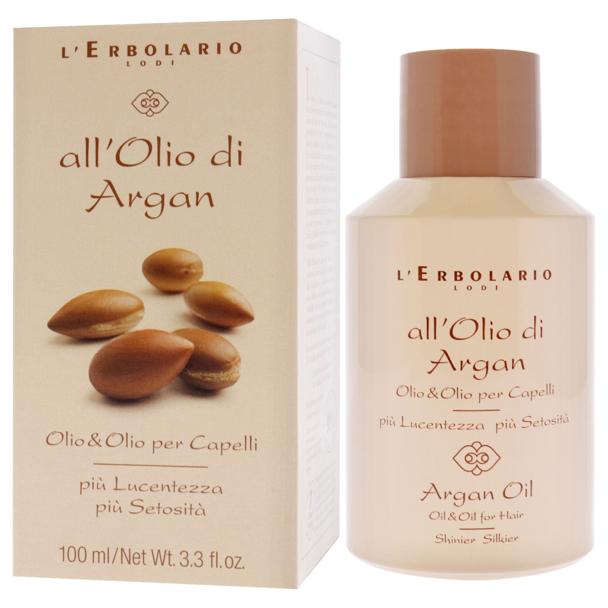 Oil for Hair - Argan Oil by LErbolario for Women - 3.3 oz Oil, , alternate image number 7