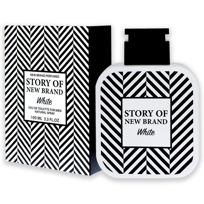 Story Of New Brand White by New Brand for Men - 3.3 oz EDT Spray, , alternate image number null