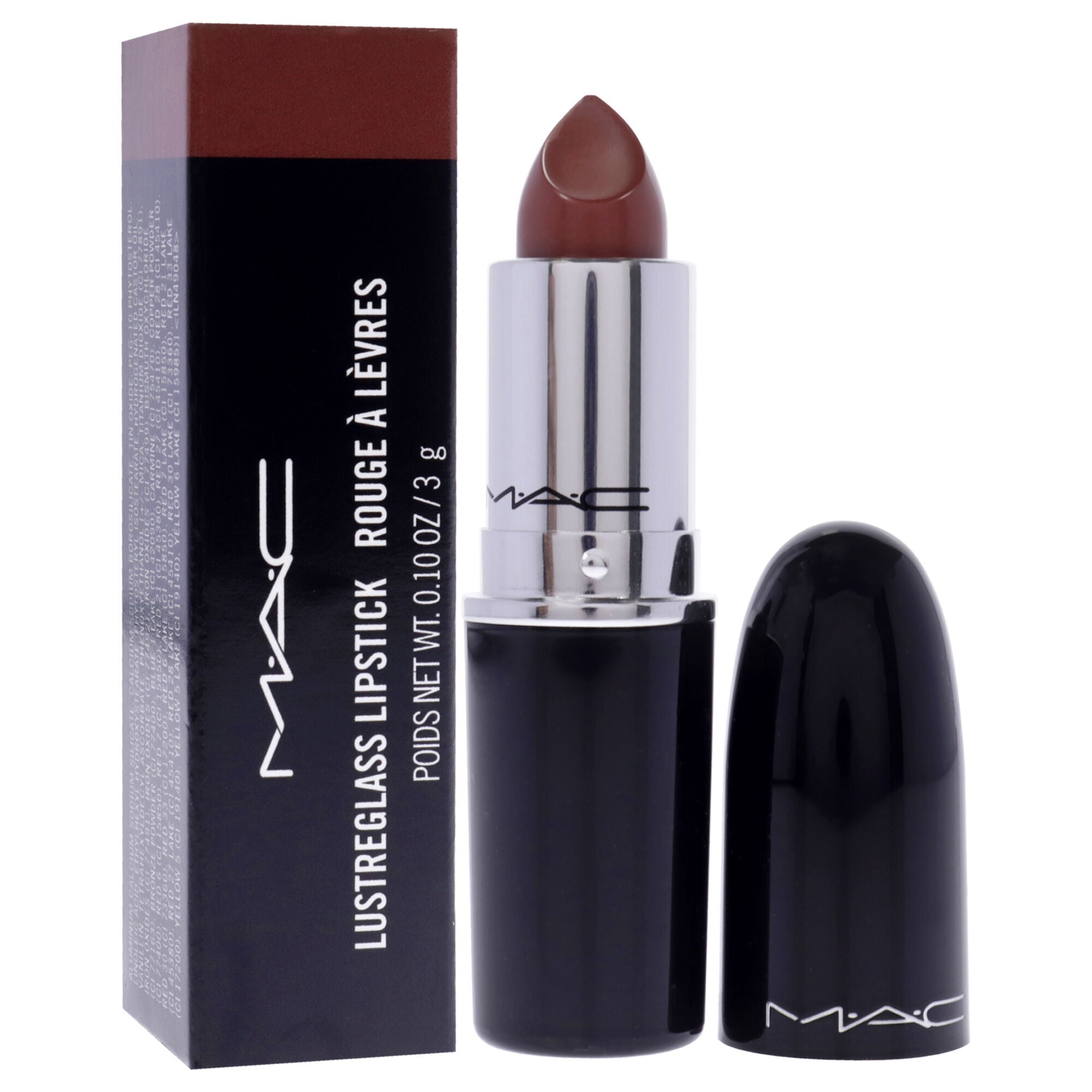 Lustreglass Lipstick - 543 Posh Pit by MAC for Women - 0.1 oz Lipstick, See Description, alternate image number 2