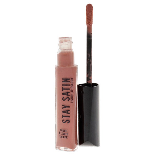Stay Satin Liquid Lip Color - Shoulder Pads by Rimmel London for Women - 0.21 oz Lipstick, , alternate image number null