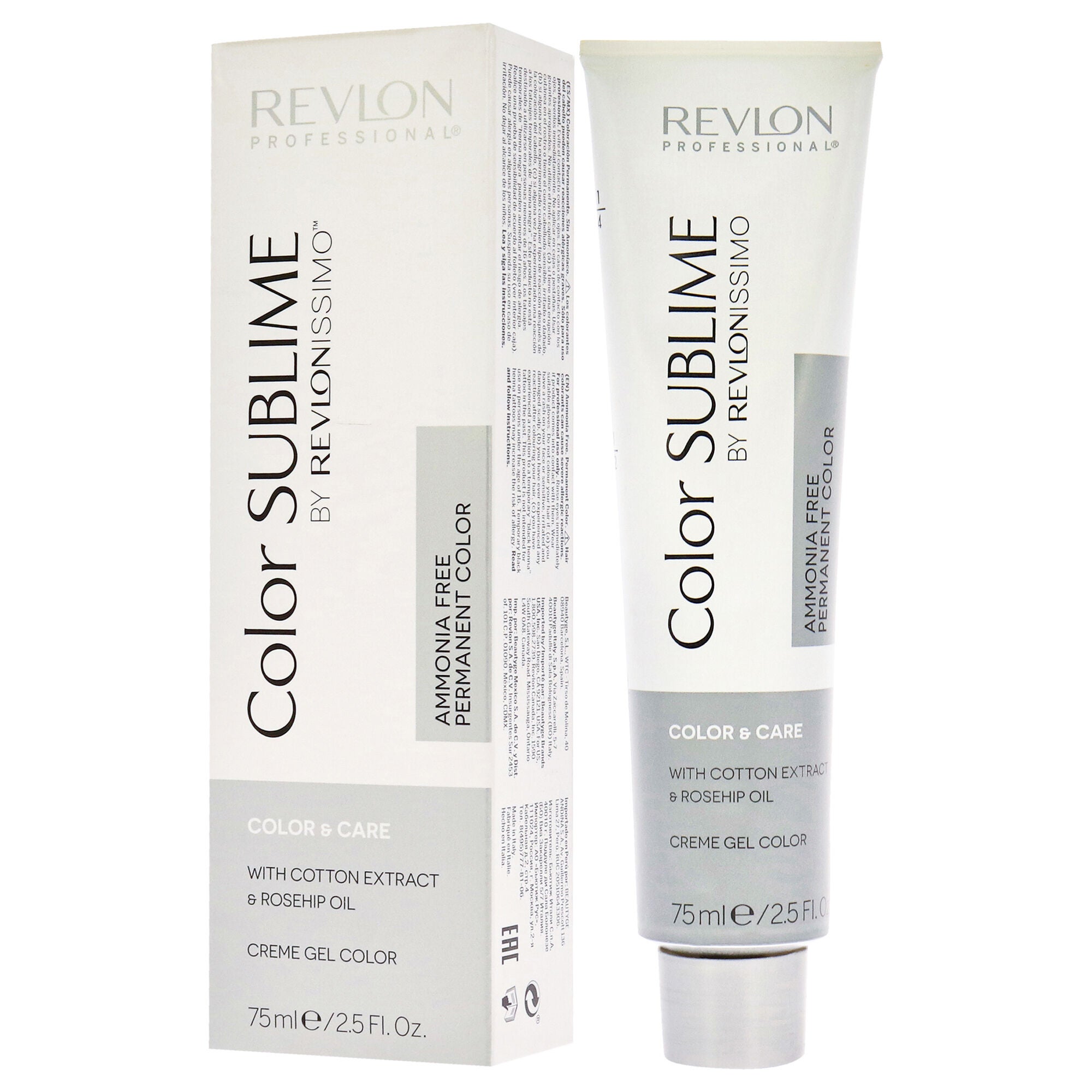 Revlonissimo Color Sublime - 5.24 Light Iridescent Copper Brown by Revlon for Unisex - 2.5 oz Hair Color, See Description, alternate image number 2