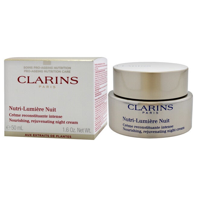 Nutri-Lumiere Night Cream by Clarins for Unisex - 1.6 oz Cream, , alternate image number null