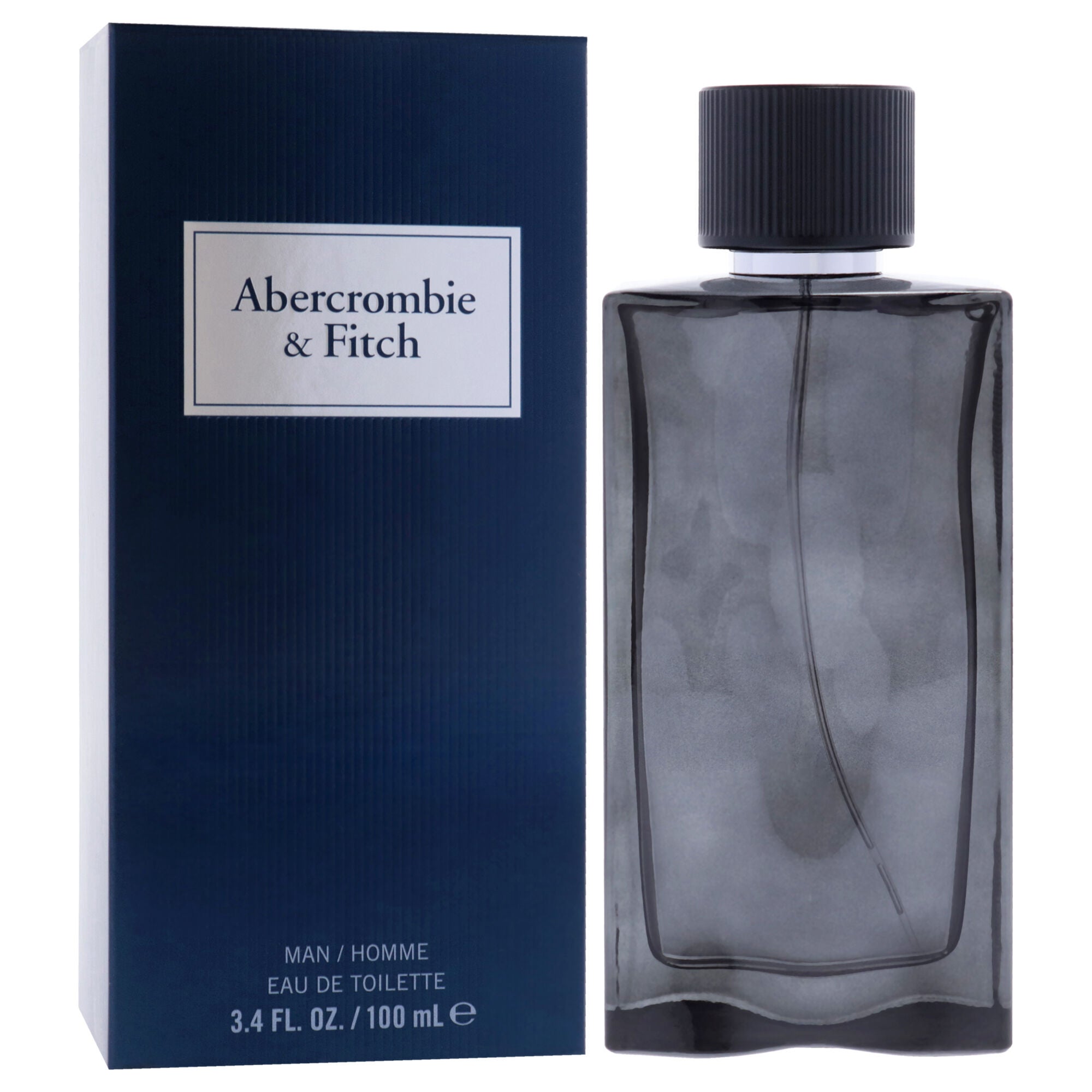 First Instinct Blue by Abercrombie and Fitch for Men - 3.4 oz EDT Spray, Clear, alternate image number 2