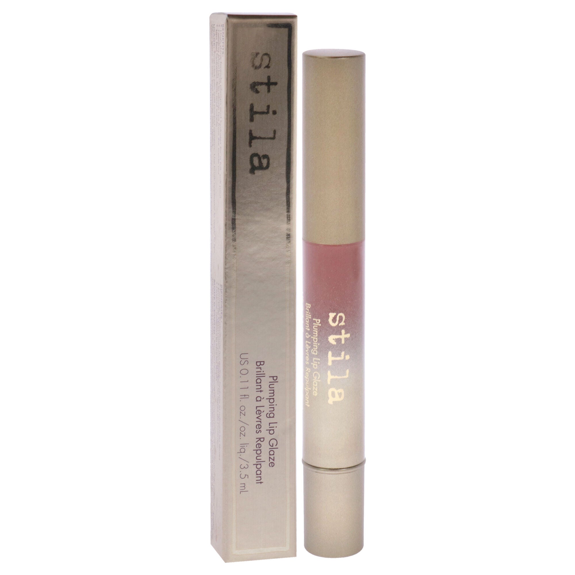 Plumping Lip Glaze - Honey by Stila for Women - 0.11 oz Lip Gloss, See Description, alternate image number 2