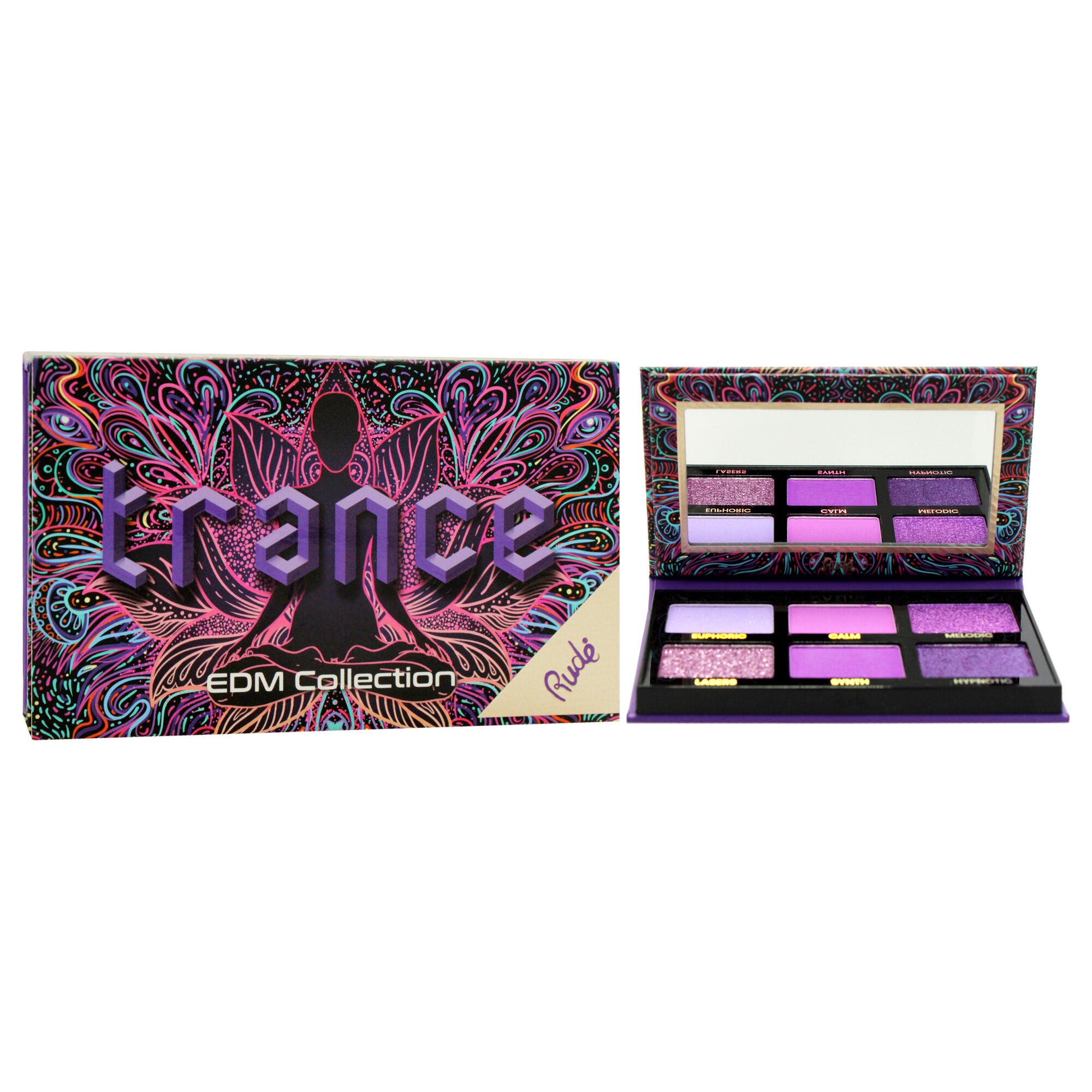 EDM Collection - Trance by Rude Cosmetics for Women - 0.21 oz Eye Shadow, See Description, alternate image number 2