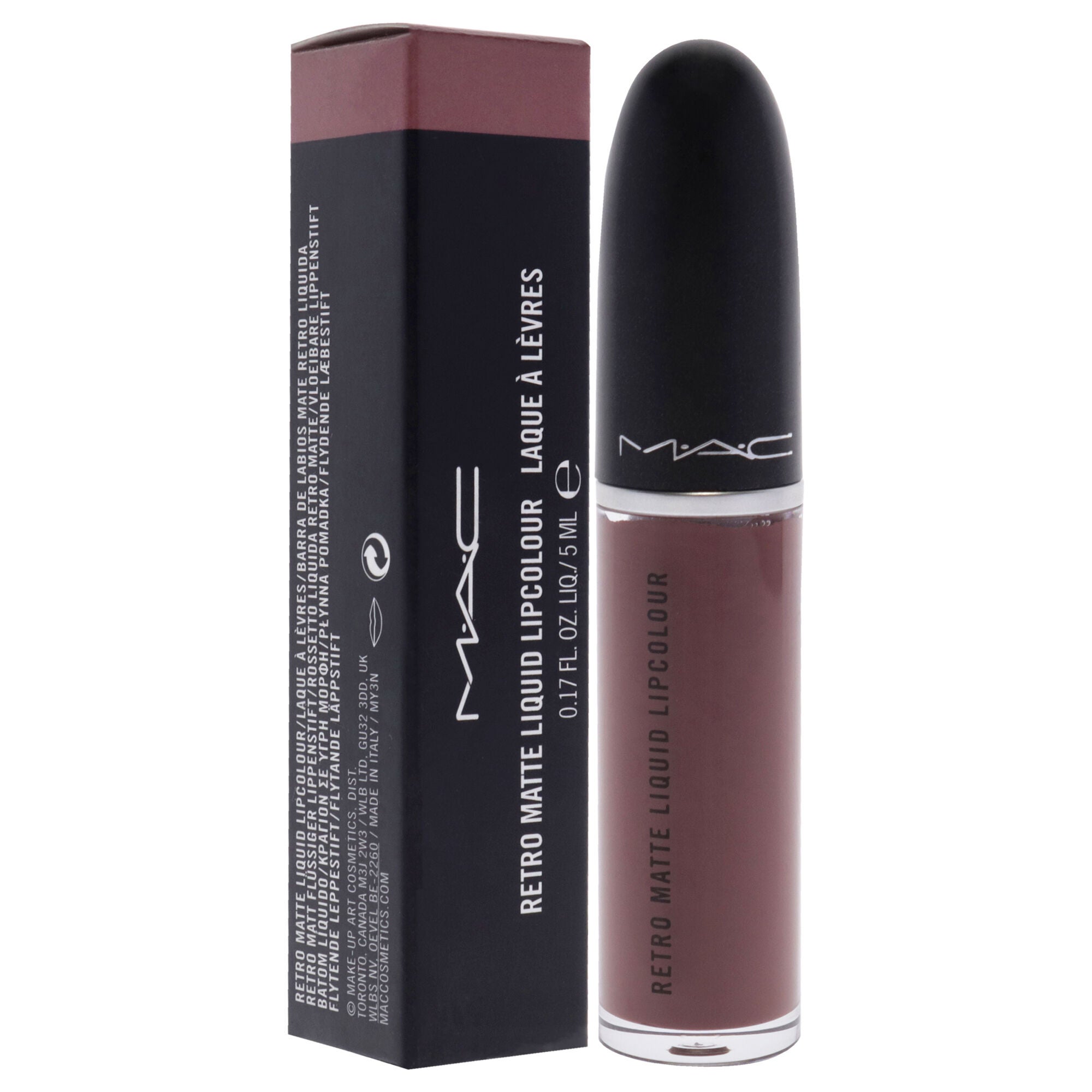 Retro Matte Liquid Lipstick - 123 Topped With Brandy by MAC for Women - 0.17 oz Lipstick, See Description, alternate image number 2