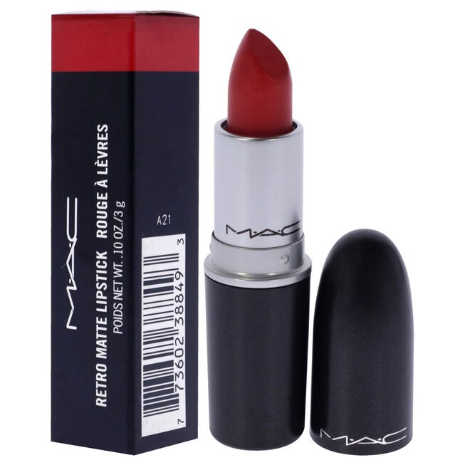 Retro Matte Lipstick - 702 Dangerous by MAC for Women - 0.1 oz Lipstick, See Description, alternate image number 2