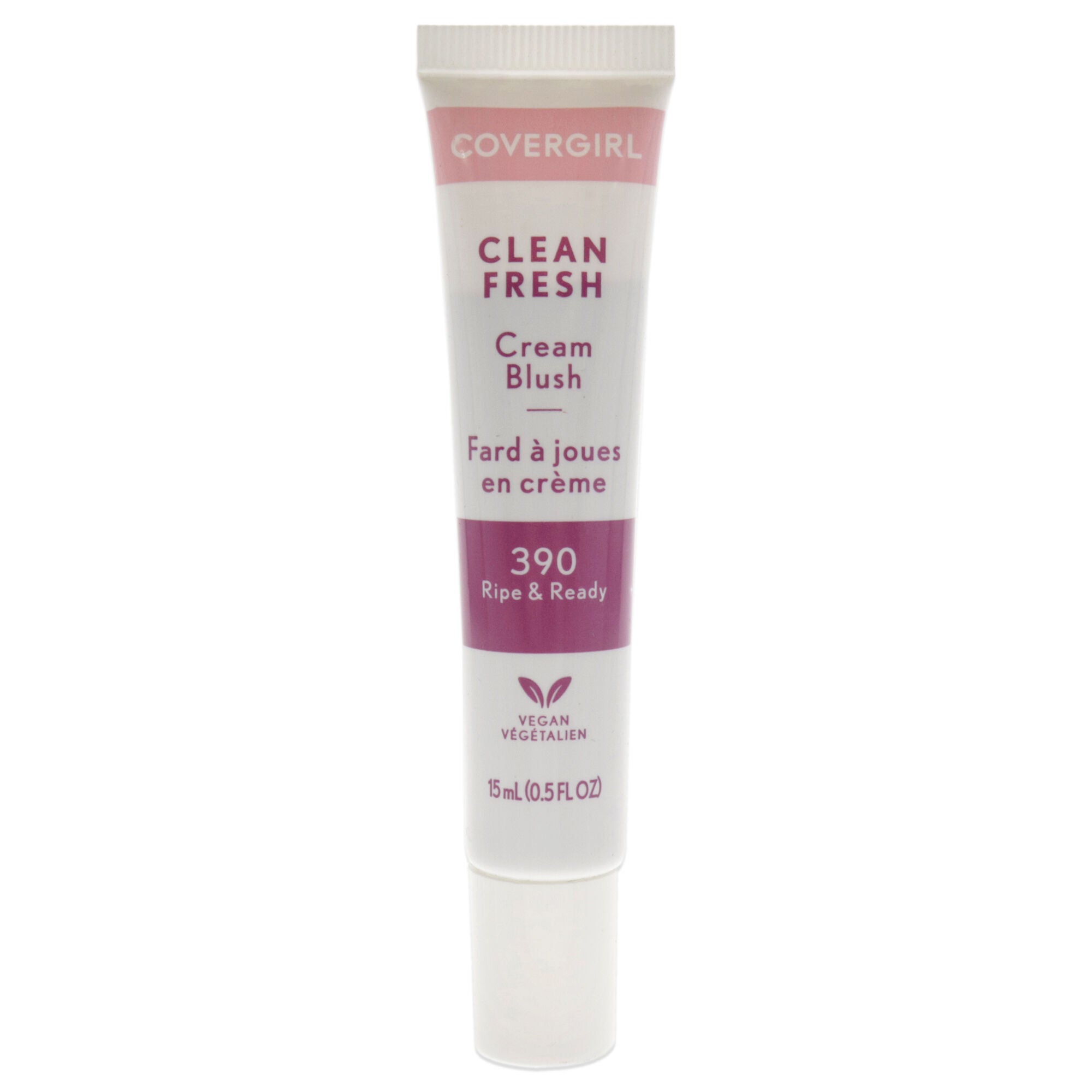 Clean Fresh Cream Blush - 390 Ripe and Ready by CoverGirl for Women - 0.5 oz Blush, See Description, hi-res image number 0