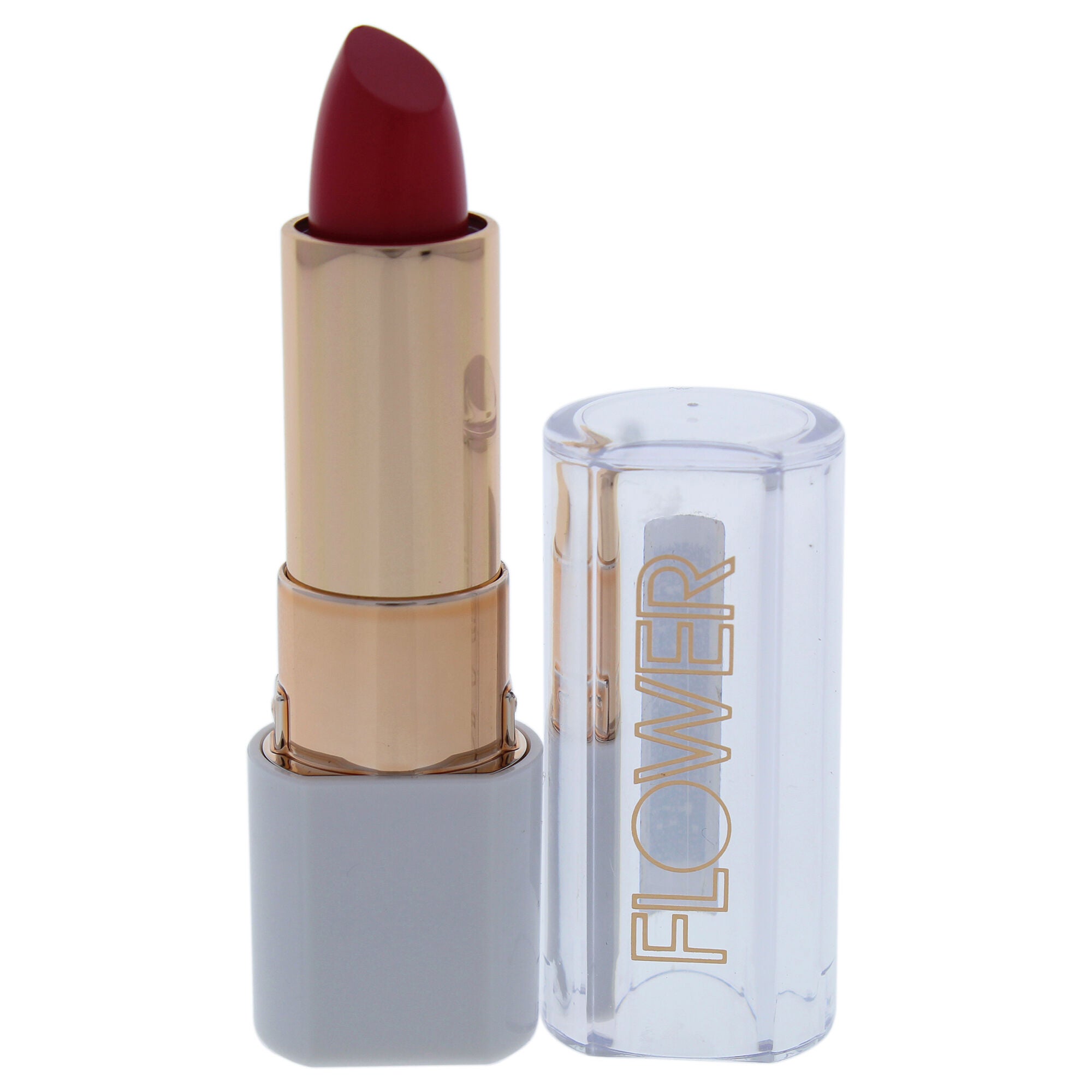 Petal Pout Lip Color - 085 Hibis Kiss Matte by Flower Beauty for Women - 0.11 oz Lipstick, See Description, alternate image number 1