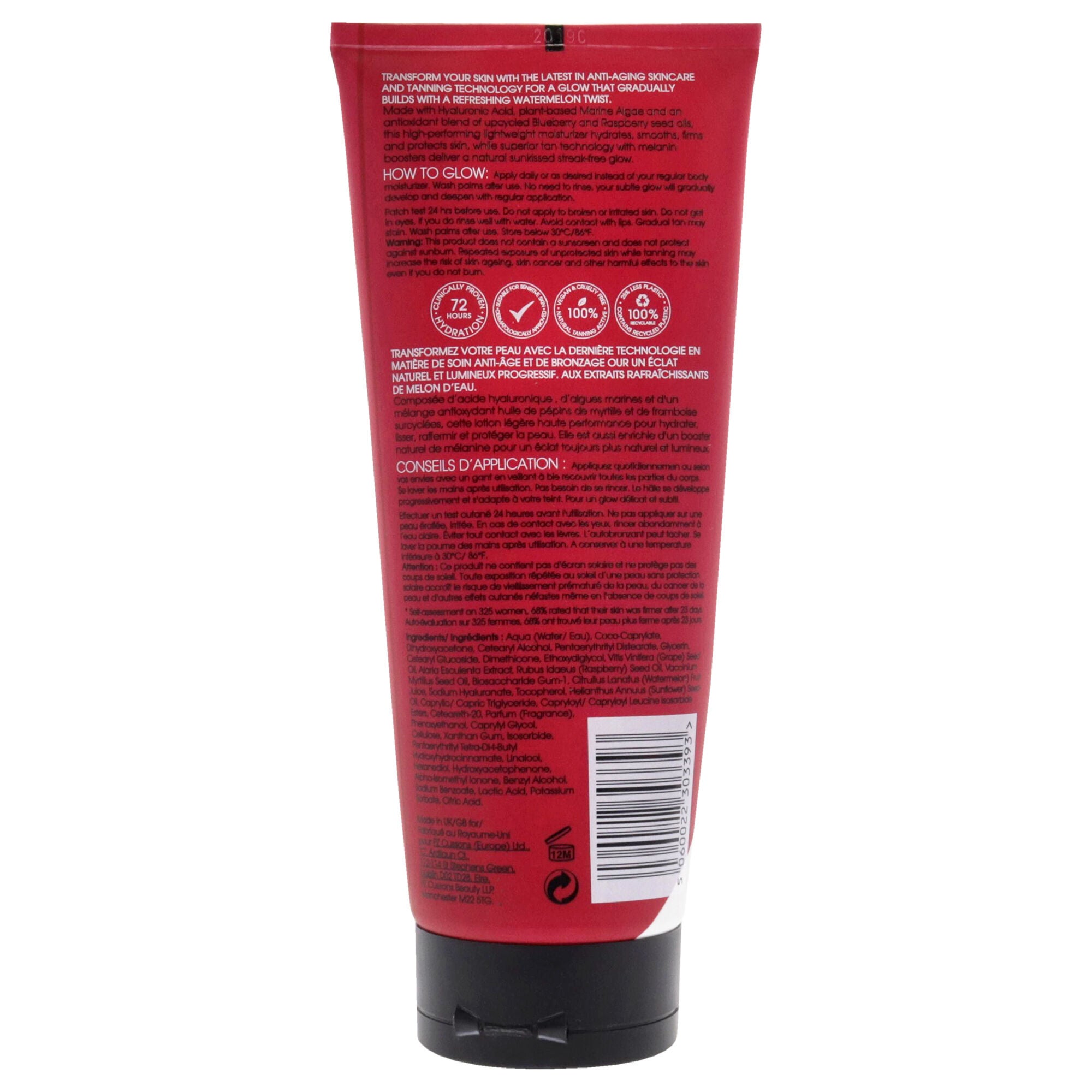 Gradual Tan Watermelon Infusion Lotion by St. Tropez for Unisex - 6.7 oz Body Lotion, See Description, alternate image number 1