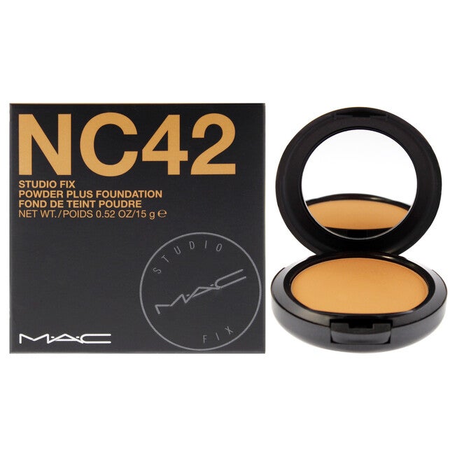 Studio Fix Powder Plus Foundation - NC42 by MAC for Women - 0.52 oz Foundation, NA, hi-res image number null