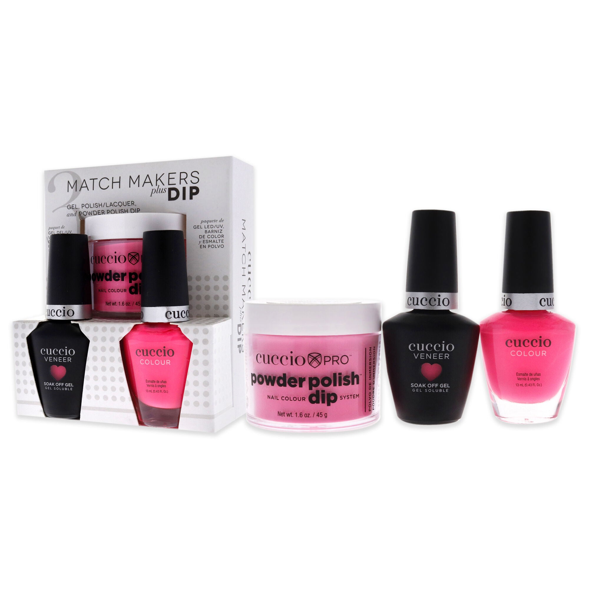 Match Makers Plus Dip - Love Is A Battlefield by Cuccio Colour for Women - 3 Pc Set, See Description, alternate image number 3